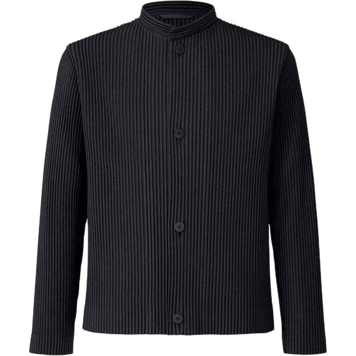 HOMME PLISSÉ ISSEY MIYAKE Stand Collar Slim-Fit Long-Sleeve Jacket HP23JD156-15
