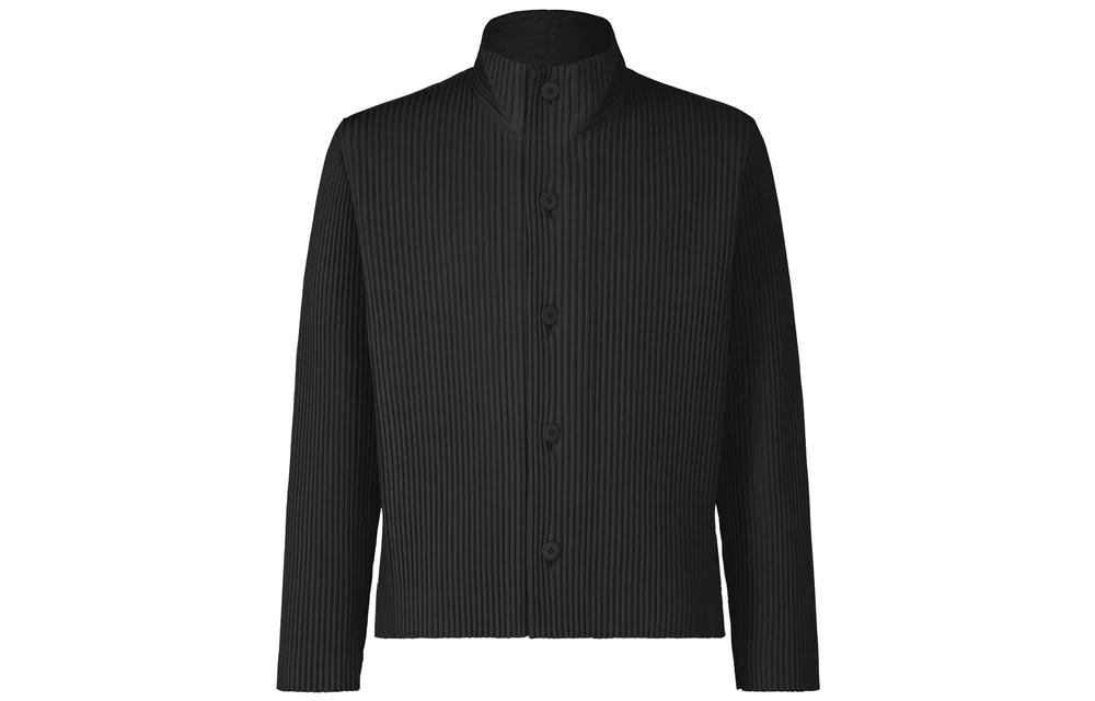 HOMME PLISSÉ ISSEY MIYAKE Tailored Pleats Single-Breasted Jacket Black HP38JD154-15