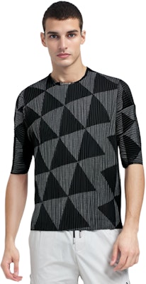 옴므 플리세 이세이 미야케 트라이앵글 메쉬 반팔 크루넥 티셔츠 HP33JK351-12 Lookbook 옴므 플리세 이세이 미야케 트라이앵글 메쉬 반팔 크루넥 티셔츠 HP33JK351-12