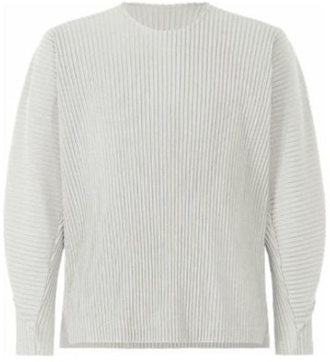 Homme Plissé Issey Miyake 白色百褶長袖寬鬆版型上衣 男款。 HP23JK147-11 Buy Homme Plissé Issey Miyake 白色百褶長袖寬鬆版型上衣 男款。 HP23JK147-11