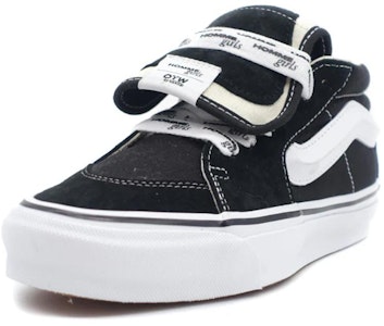 HommeGirls x Vans 스케이트-미드 리이슈 83 OST '블랙' VN000NBNCJK VN000NBNCJK Lookbook HommeGirls x Vans 스케이트-미드 리이슈 83 OST '블랙' VN000NBNCJK VN000NBNCJK