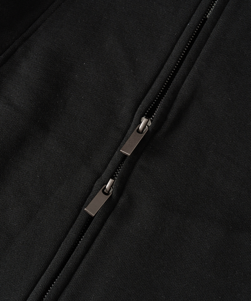 Sizing Hoobs [DailyRoom x HOOPS] Panel Mixed Zip-Up Jersey [Black] HVS26-JK70