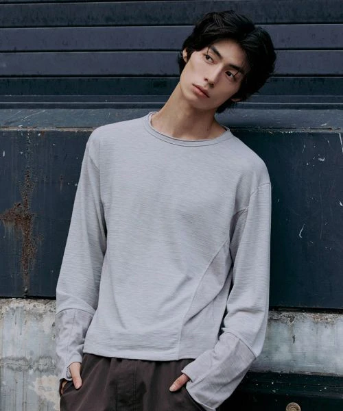 hoobs-side-panel-slub-long-sleeve-light-gray-hvs-26-ts-123