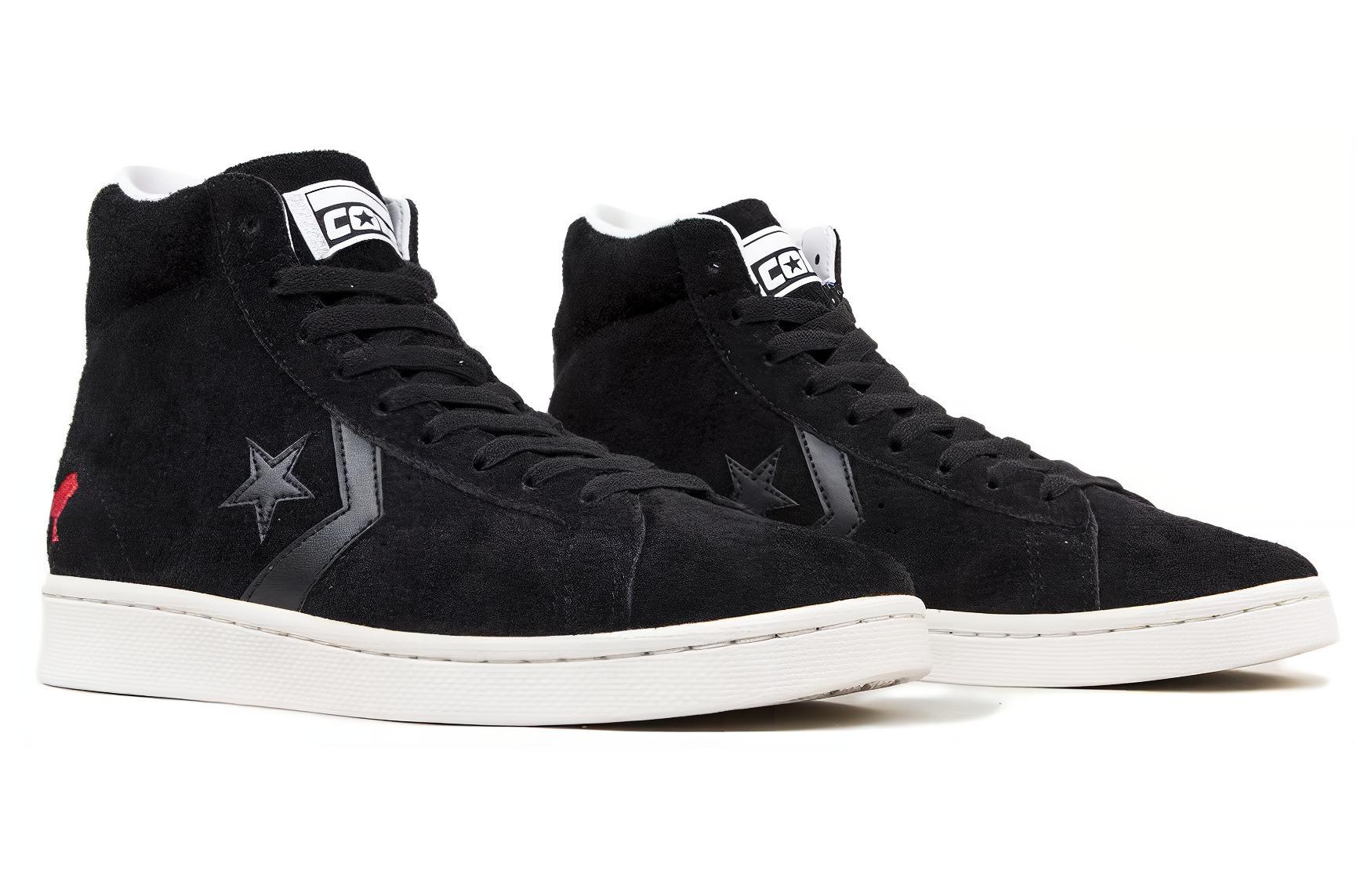 Lookbook Hopps x Converse Pro Leather Alta ''Nero'' 163861C