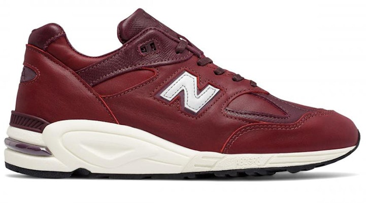 Horween Leather Co. x New Balance 990v2 Made in USA 'Burgundy' M990BTA2 Order Horween Leather Co. x New Balance 990v2 Made in USA 'Burgundy' M990BTA2