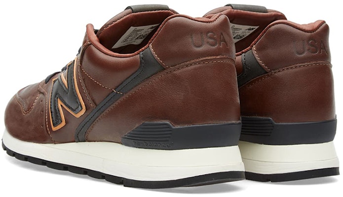 Horween Leather Co. x New Balance 996 Made in USA 'Bespoke Crooners - Brown' M996BRN Shop Horween Leather Co. x New Balance 996 Made in USA 'Bespoke Crooners - Brown' M996BRN