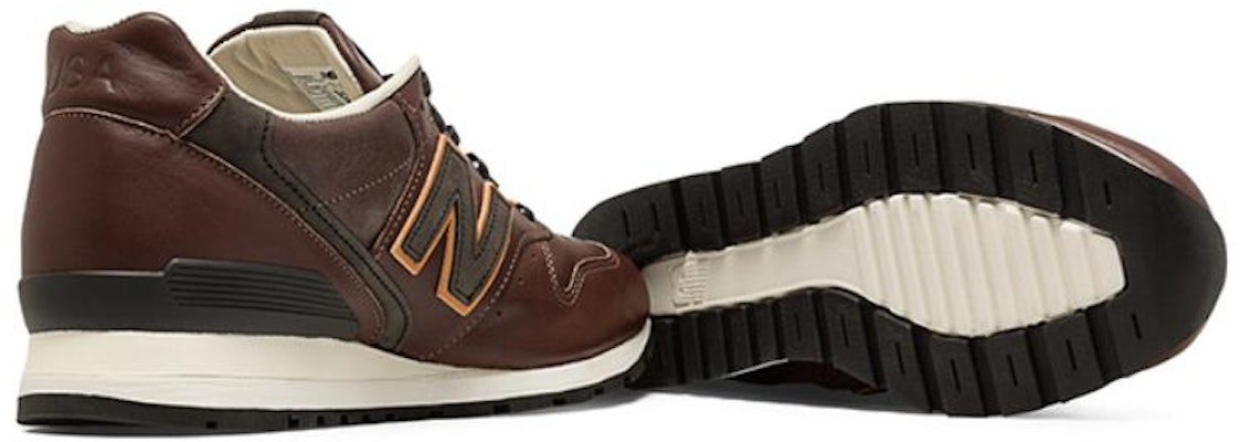Horween Leather Co. x New Balance 996 Hecho en USA 'Bespoke Crooners - Marrón' M996BRN Purchase Horween Leather Co. x New Balance 996 Hecho en USA 'Bespoke Crooners - Marrón' M996BRN