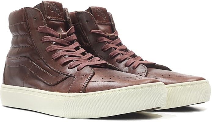 Horween Leather Co. x Vans Sk8-Hi Cup LX 'Timber' Kasut Kulit Lelaki VN0A2Y2ZKCE Shop Horween Leather Co. x Vans Sk8-Hi Cup LX 'Timber' Kasut Kulit Lelaki VN0A2Y2ZKCE