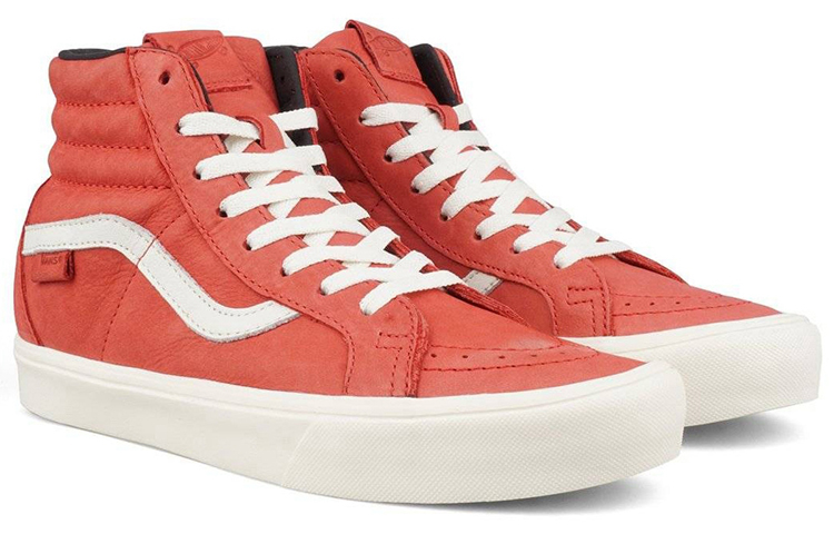 Lookbook Horween x Vans Sk8-Hi Reissue Lite LX 'Rojo Lollipop' VN0A2Y31ONF