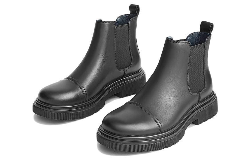 Lookbook Hotwind 切爾西靴 '英倫黑色風格' H96M2806