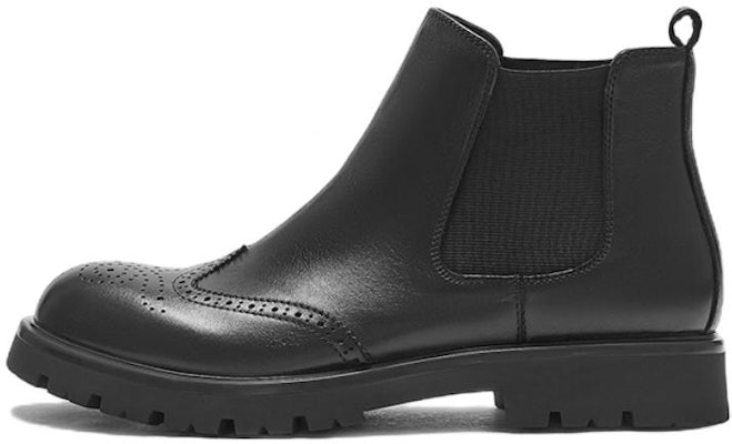 Hotwind Chelsea Boot 'First Layer Cowhide Black' H93M2810 Buy Hotwind Chelsea Boot 'First Layer Cowhide Black' H93M2810