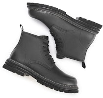 핫윈드 클래식 앵클 마틴 부츠 '더블 레이어 소가죽 캐주얼 다목적' H95M2401 1