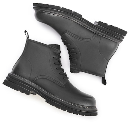 Hotwind Classic Ankle Height Martin Boots 'Double-Layer Cowhide Casual Versatile' H95M2401 1