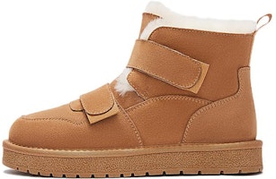 Hotwind Cow Suede Casual Comfort Faux Fur-Lined Snow Boots '3cm Women's' H89W2838 Hotwind Cow Suede Casual Comfort Faux Fur-Lined Snow Boots '3cm Women's' H89W2838