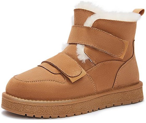 Hotwind Cow Suede Casual Comfort Faux Fur-Lined Snow Boots '3cm Women's' H89W2838 Order Hotwind Cow Suede Casual Comfort Faux Fur-Lined Snow Boots '3cm Women's' H89W2838