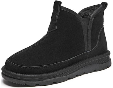 热风男士牛皮时尚休闲保暖绒面雪地靴 H89M2816 Order 热风男士牛皮时尚休闲保暖绒面雪地靴 H89M2816