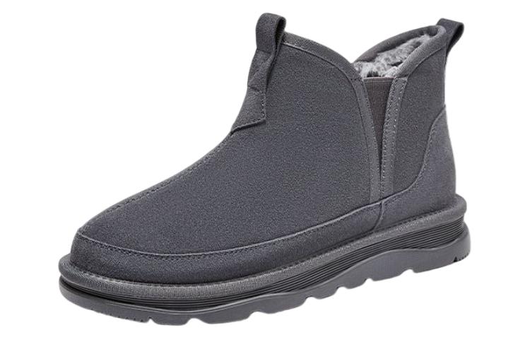 Shop ホットウィンド メンズ カウスエード トレンド カジュアル 暖かい スノーブーツ H89M2816