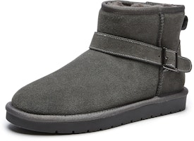 Hotwind Cow Suede Fleece-Lined Warm Non-Slip Fashion Snow Boot 'Men's Style' H89M0409 Hotwind Cow Suede Fleece-Lined Warm Non-Slip Fashion Snow Boot 'Men's Style' H89M0409