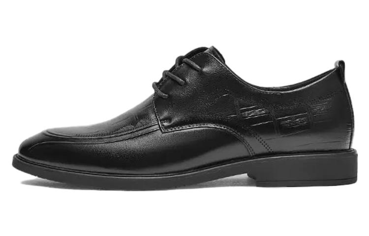 Buy Hotwind Derby '頭層牛皮黑色時尚舒適皮鞋' H43M3509