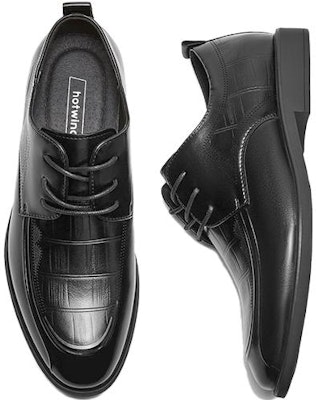 Hotwind Derby 'First Layer Cowhide Black Fashion Comfort' H43M3509 Lookbook Hotwind Derby 'First Layer Cowhide Black Fashion Comfort' H43M3509