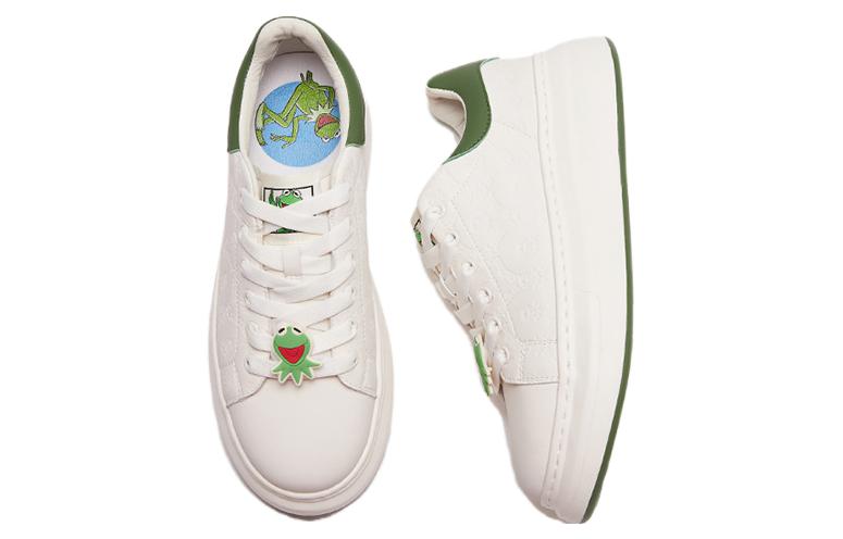 Shop ホットウィンド Disney x ロートップ 'ホワイトレザー' 'パペットゴースト' H13M3398