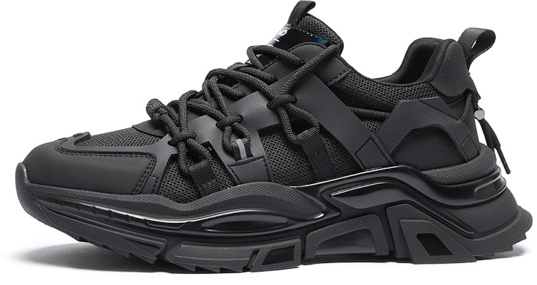 Hotwind Fabric Fashion Casual Thick Sole Lace-up 'Black Dad Shoes' H42M3111 Buy Hotwind Fabric Fashion Casual Thick Sole Lace-up 'Black Dad Shoes' H42M3111