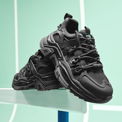 Hotwind Fabric Fashion Casual Thick Sole Lace-up 'Black Dad Shoes' H42M3111 Purchase Hotwind Fabric Fashion Casual Thick Sole Lace-up 'Black Dad Shoes' H42M3111