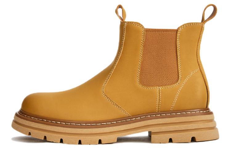 Hotwind Fabric Fashion Chunky Toe Chelsea Boots 'Men's'