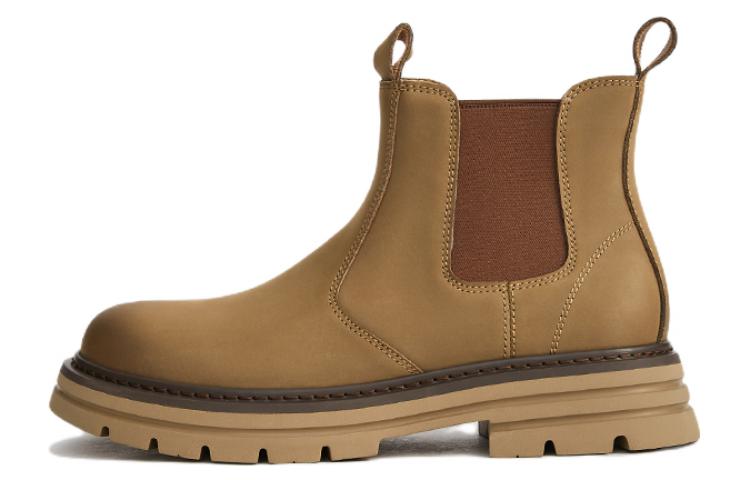 Hotwind Fabric Fashion Chunky Toe Chelsea Boots 'Men's' 圖 3