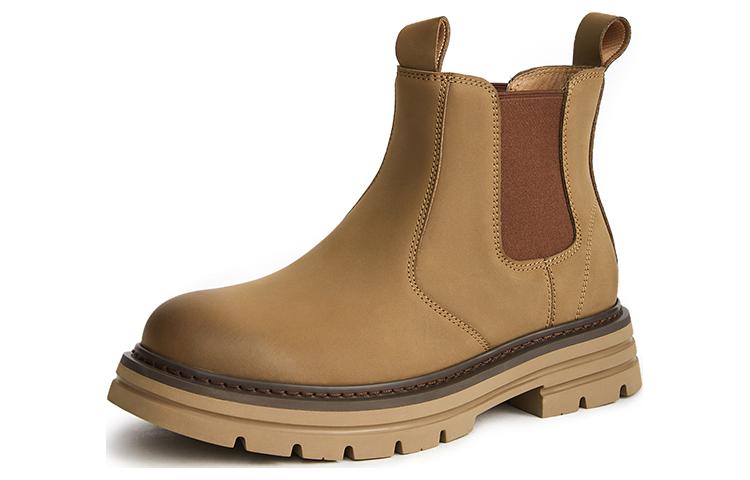 Hotwind Fabric Fashion Chunky Toe Chelsea Boots 'Men's' 圖 4