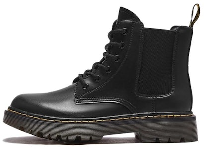 핫윈드 패브릭 패션 레이스업 마틴 부츠 '블랙' H95M2813 Buy 핫윈드 패브릭 패션 레이스업 마틴 부츠 '블랙' H95M2813