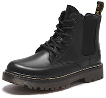 热风布面时尚系带马丁靴‘黑色’ H95M2813 Order 热风布面时尚系带马丁靴‘黑色’ H95M2813