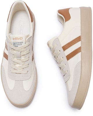 Hotwind Fabric Low-Top 'Green Brown Blue' H14M3109 4