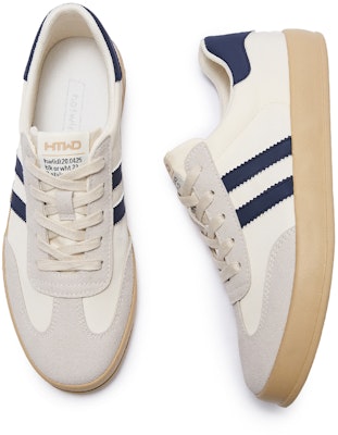 Hotwind Fabric Low-Top 'Green Brown Blue' H14M3109 Shop Hotwind Fabric Low-Top 'Green Brown Blue' H14M3109
