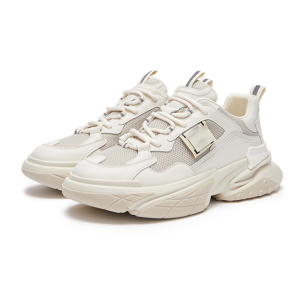 Sizing Hotwind Sepatu Kain Low-Top Unisex 'Fashion Versatile Dad Shoe' H42M3119