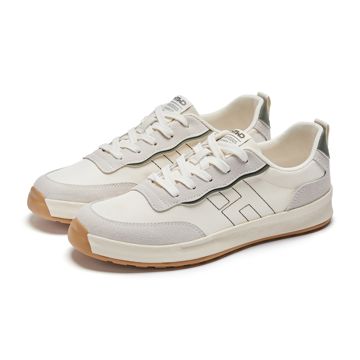 Hotwind Fabric Round Toe Thick Sole Low-Top Sneakers 'Versatile 3.5cm' 圖 3