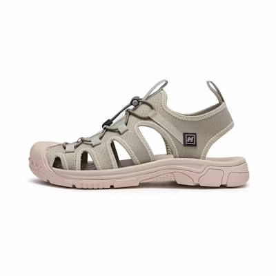 Hotwind Fabric Sports Sandal 3.5cm 'Versatile Trendy Peep-Toe'
