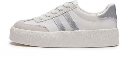 Hotwind Fabric Thick-Soled Low-Top Unisex Sneakers 'Q-Bounce Marshmallow' H14W3315 Hotwind Fabric Thick-Soled Low-Top Unisex Sneakers 'Q-Bounce Marshmallow' H14W3315