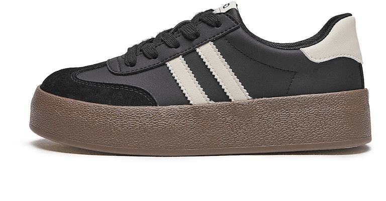 Hotwind Fabric Thick-Soled Low-Top Unisex Sneakers 'Q-Bounce Marshmallow' H14W3315 5