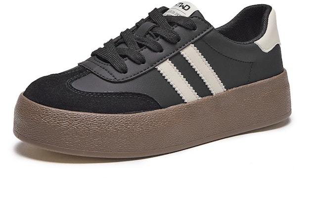 Hotwind Fabric Thick-Soled Low-Top Unisex Sneakers 'Q-Bounce Marshmallow' H14W3315 6