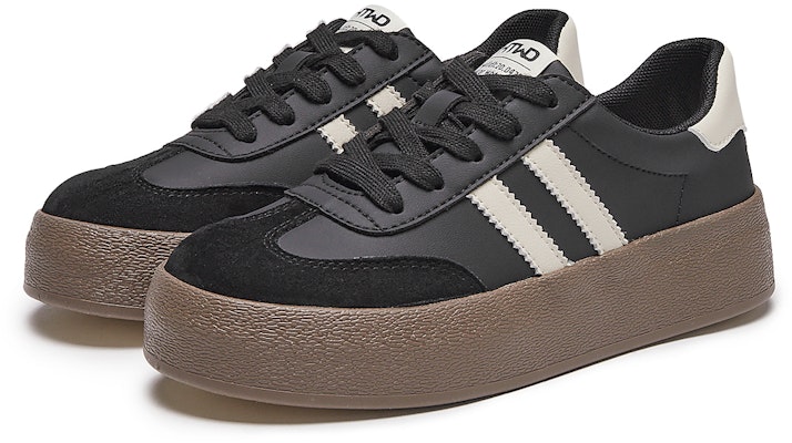 Hotwind Fabric Thick-Soled Low-Top Unisex Sneakers 'Q-Bounce Marshmallow' H14W3315 7