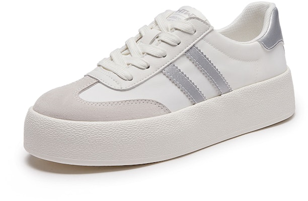 Hotwind Fabric Thick-Soled Low-Top Unisex Sneakers 'Q-Bounce Marshmallow' H14W3315 Order Hotwind Fabric Thick-Soled Low-Top Unisex Sneakers 'Q-Bounce Marshmallow' H14W3315