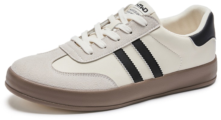 Hotwind Fabric Thick-Soled Low-Top Unisex Sneakers 'Q-Bounce Marshmallow' H14W3315 14