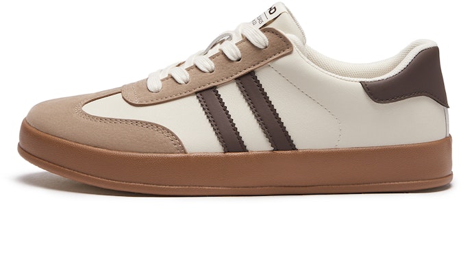 Hotwind Fabric Thick-Soled Low-Top Unisex Sneakers 'Q-Bounce Marshmallow' H14W3315 17