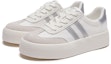 Lookbook Hotwind Fabric Thick-Soled Low-Top Unisex Sneakers 'Q-Bounce Marshmallow' H14W3315