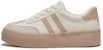 Hotwind Fabric Thick-Soled Low-Top Unisex Sneakers 'Q-Bounce Marshmallow' H14W3315