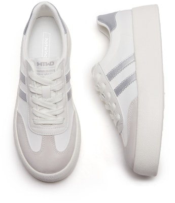 Hotwind Fabric Thick-Soled Low-Top Unisex Sneakers 'Q-Bounce Marshmallow' H14W3315 Shop Hotwind Fabric Thick-Soled Low-Top Unisex Sneakers 'Q-Bounce Marshmallow' H14W3315