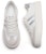Hotwind Fabric Thick-Soled Low-Top Unisex Sneakers 'Q-Bounce Marshmallow' H14W3315