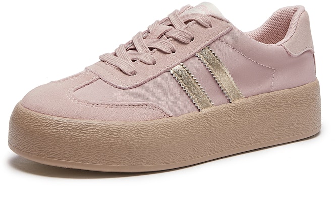 Hotwind Fabric Thick-Soled Low-Top Unisex Sneakers 'Q-Bounce Marshmallow' H14W3315 Details for Hotwind Fabric Thick-Soled Low-Top Unisex Sneakers 'Q-Bounce Marshmallow' H14W3315