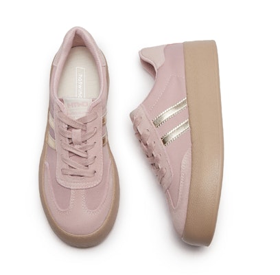 Hotwind Fabric Thick-Soled Low-Top Unisex Sneakers 'Q-Bounce Marshmallow' H14W3315 Cheap Hotwind Fabric Thick-Soled Low-Top Unisex Sneakers 'Q-Bounce Marshmallow' H14W3315